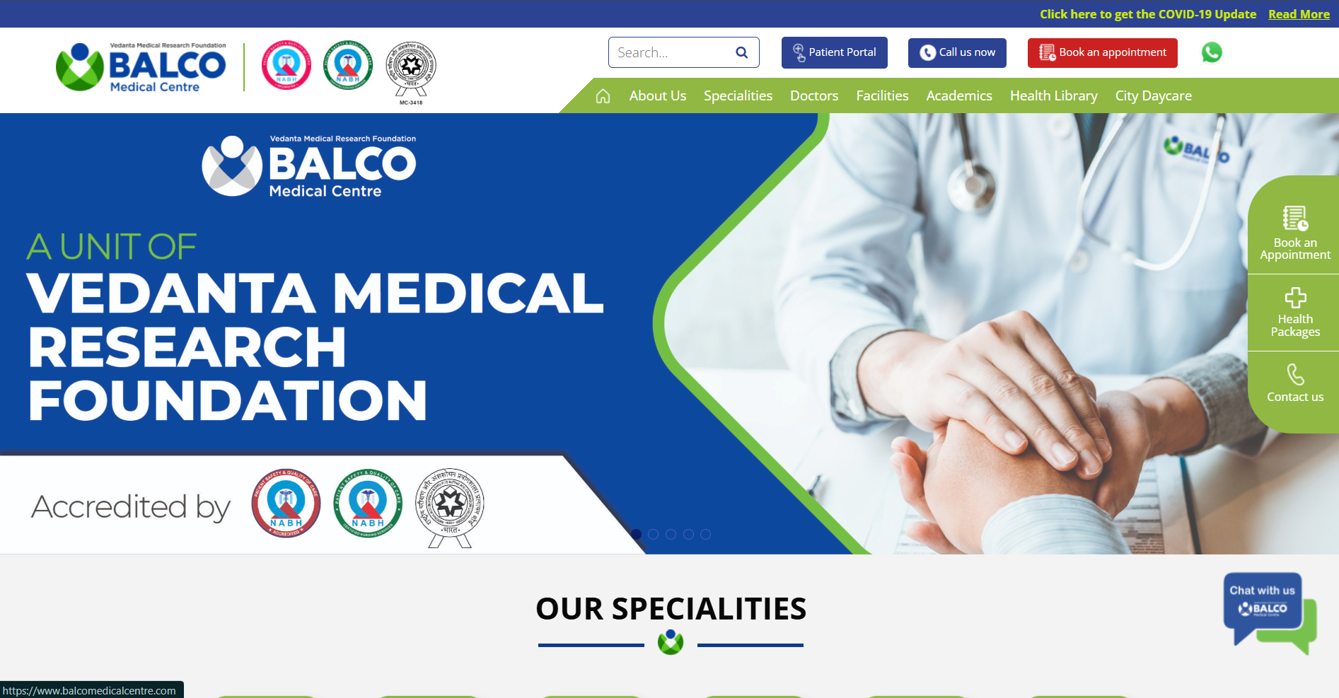 Website - Balco Medical Center