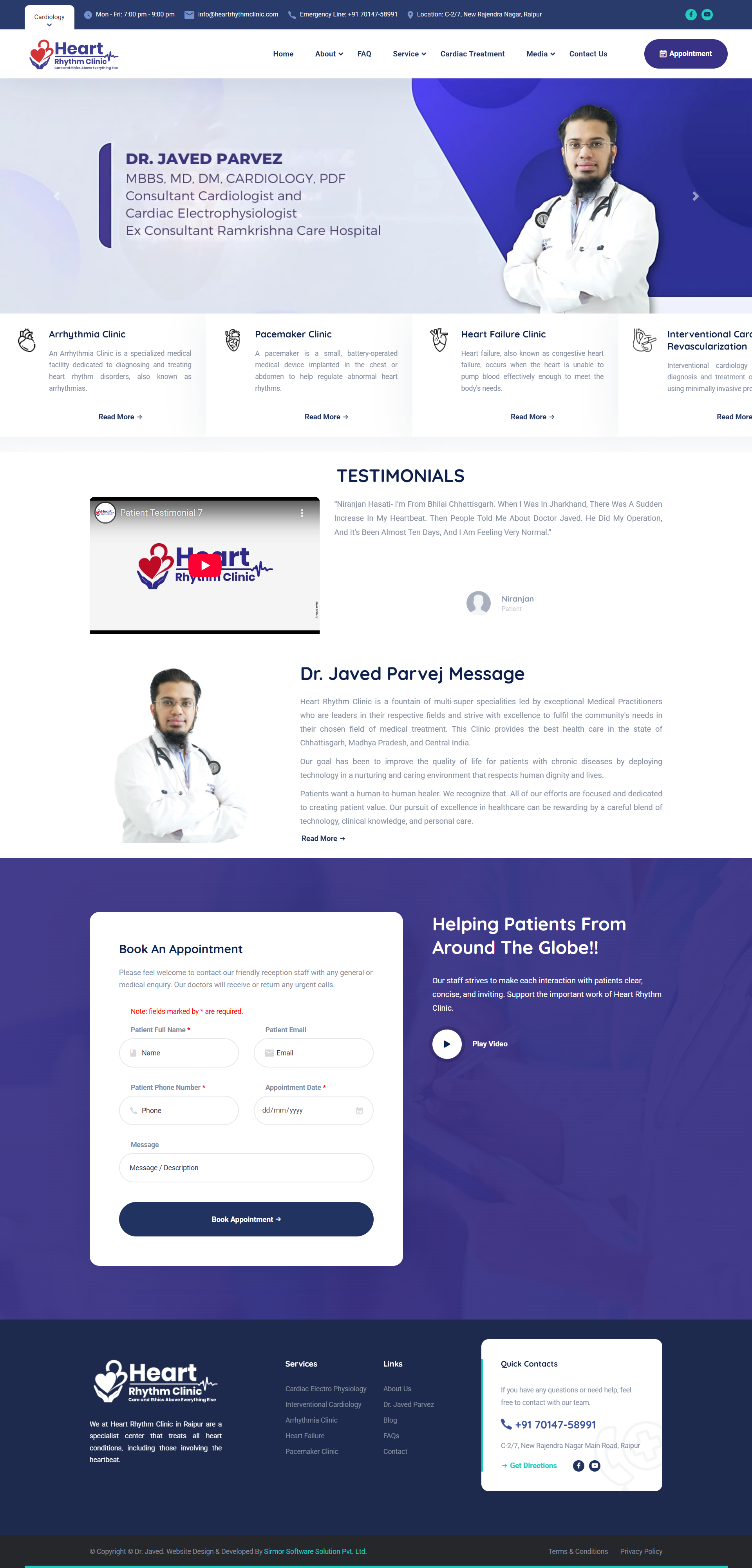 Website - Heart Rhythm Clinic